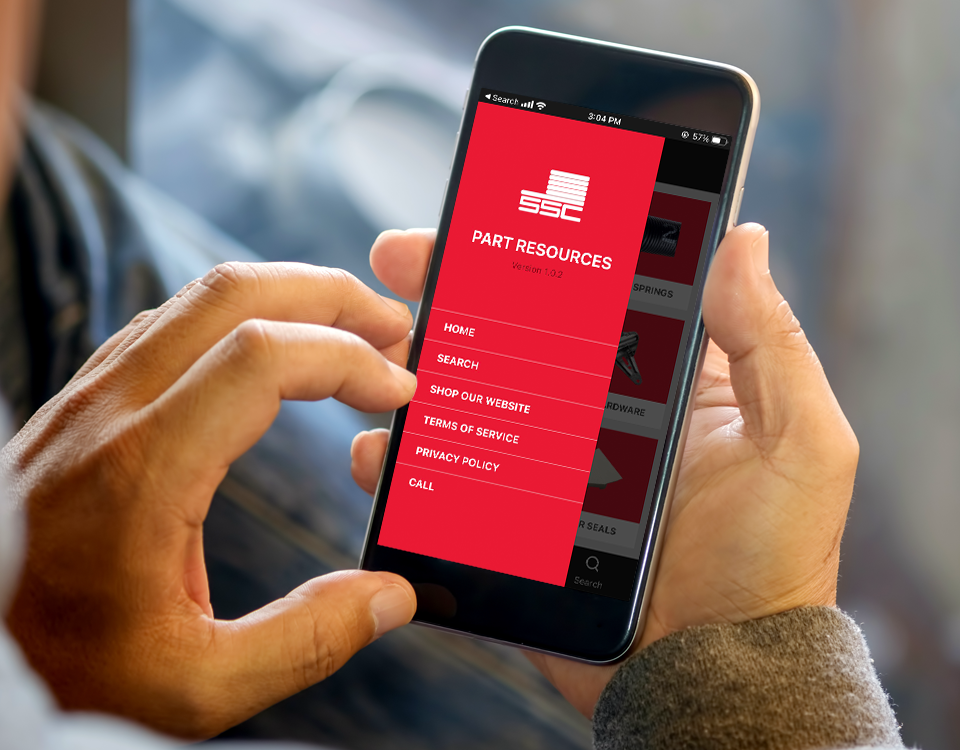 SSC Parts Resources Mobile App
