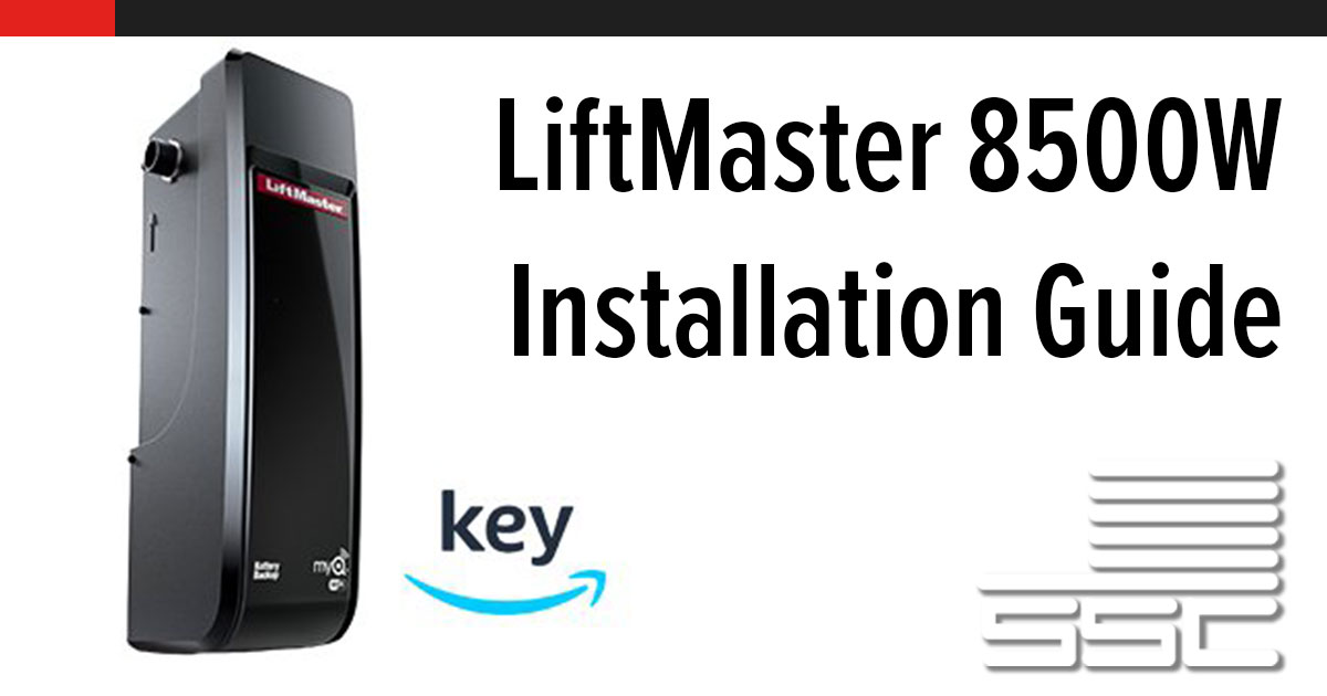 setting travel limits on liftmaster 8500