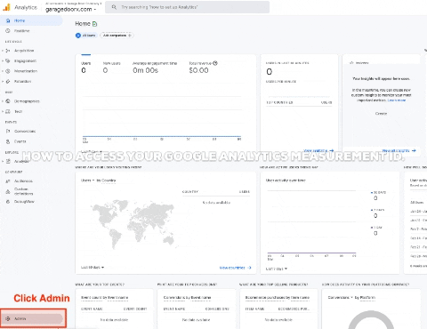 How to locate and copy your Google Analytics ID