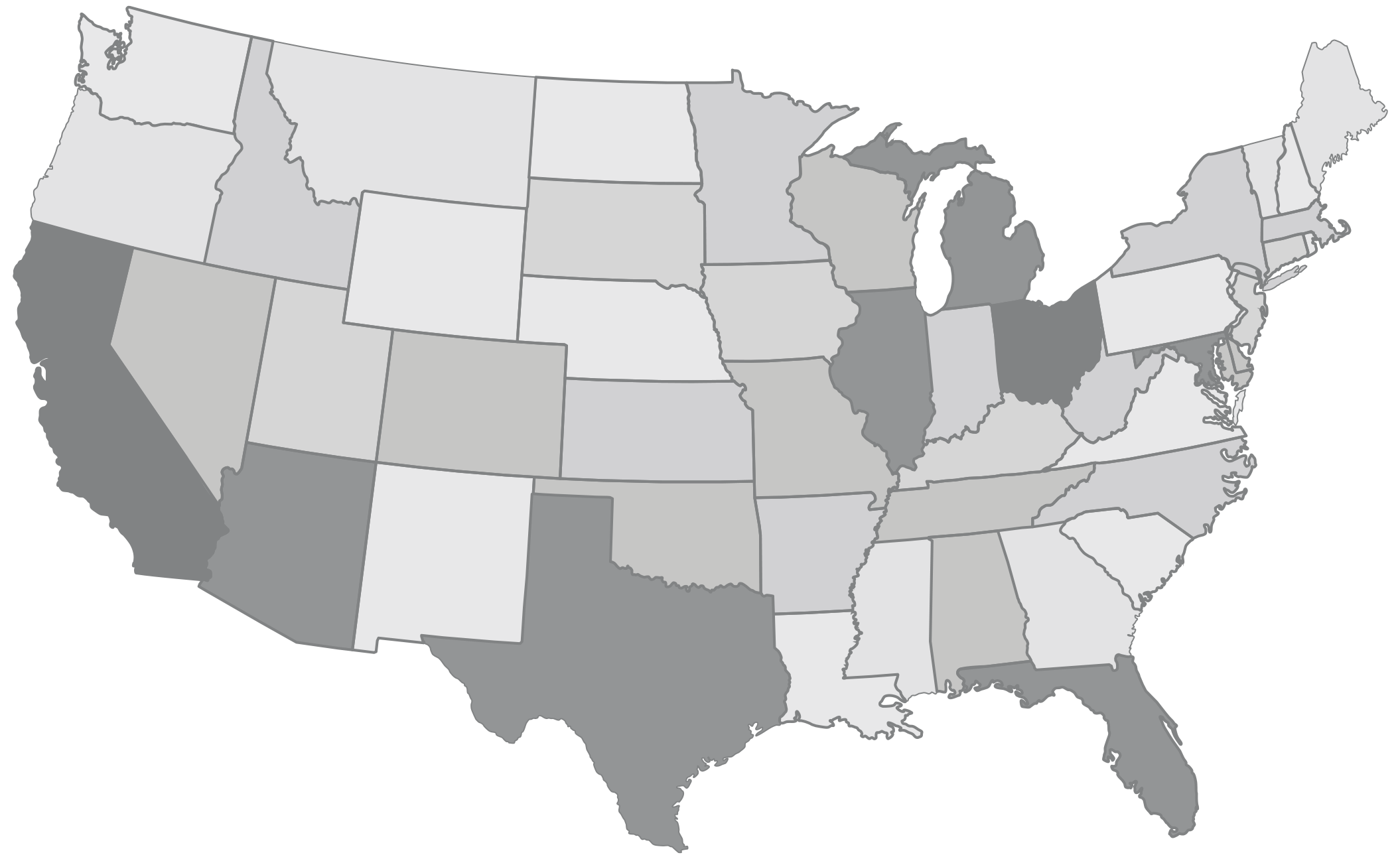 SSC Locations Map