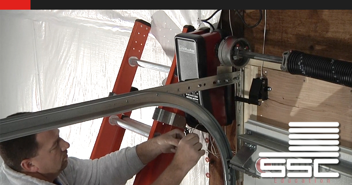Installing a Residential Jack-Shaft Garage Door Operator