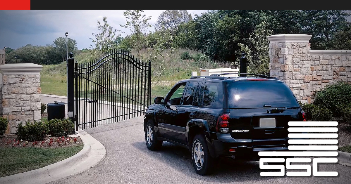 Residential Swing Gate Operator Installation