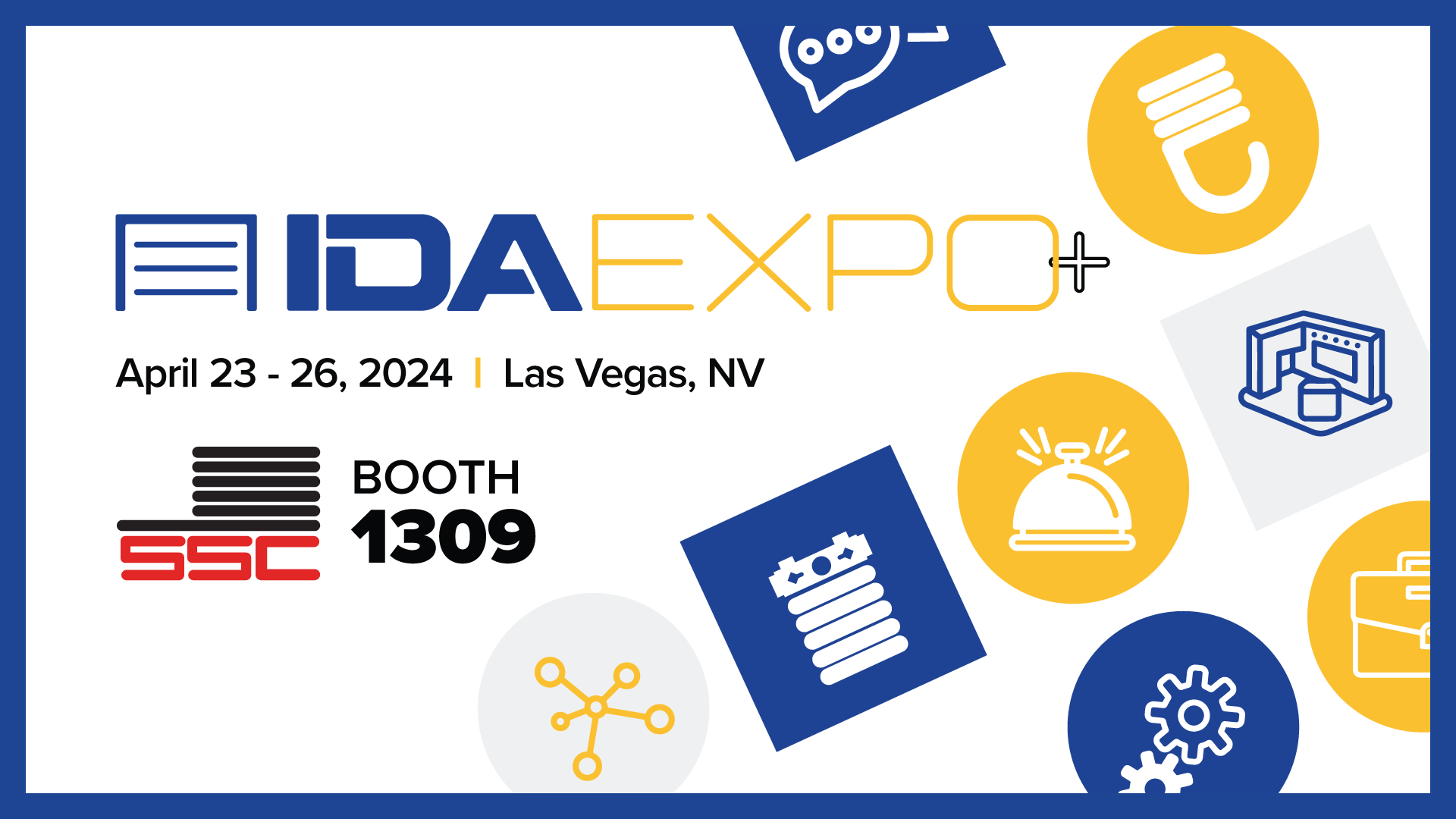 Join Us as IDA Expo+ at Booth 1309 April 23-26, 2024
