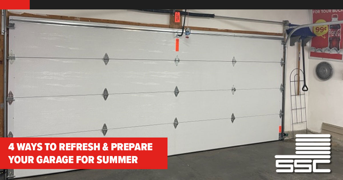 4 Ways to Refresh and Prepare Your Garage for Summer - Featured Image