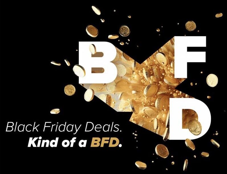 SSC Black Friday Deals. Kind of a BFD.