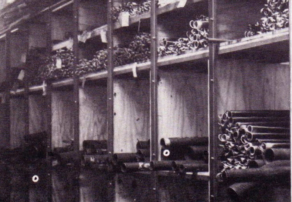 SSC Spring warehouse shelves from the past