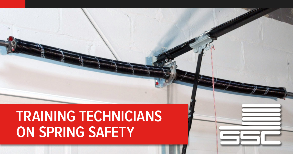 Blog-Training Technicians on Spring Safety