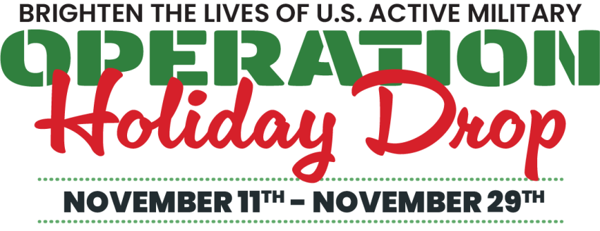 Holiday Drop Logo 2024 Operation Holiday Drop 2024